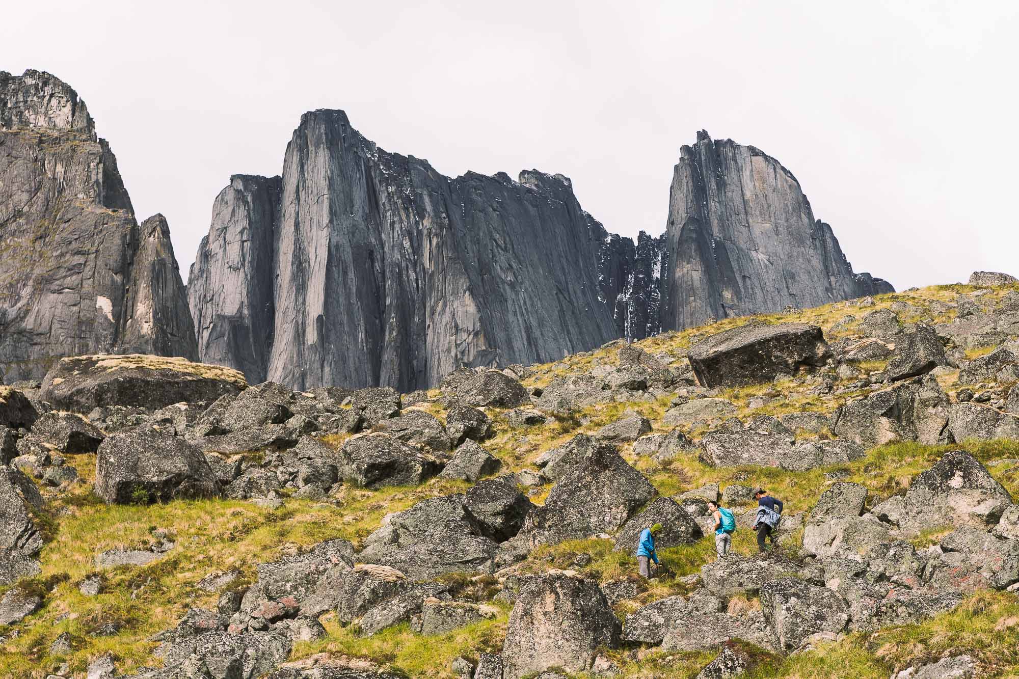 Hiking to Lotus Flower Tower, Lotus Flower Tower