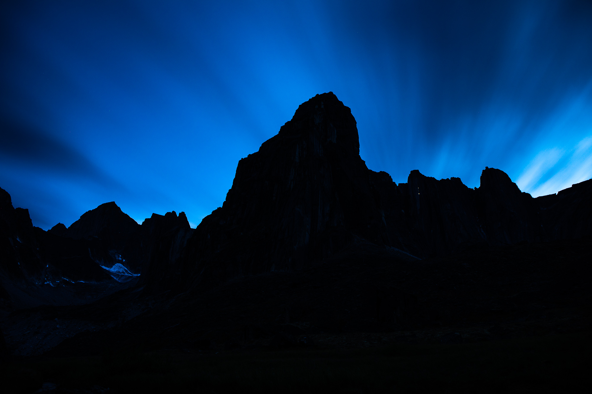 cirque of the unblimbables at night
